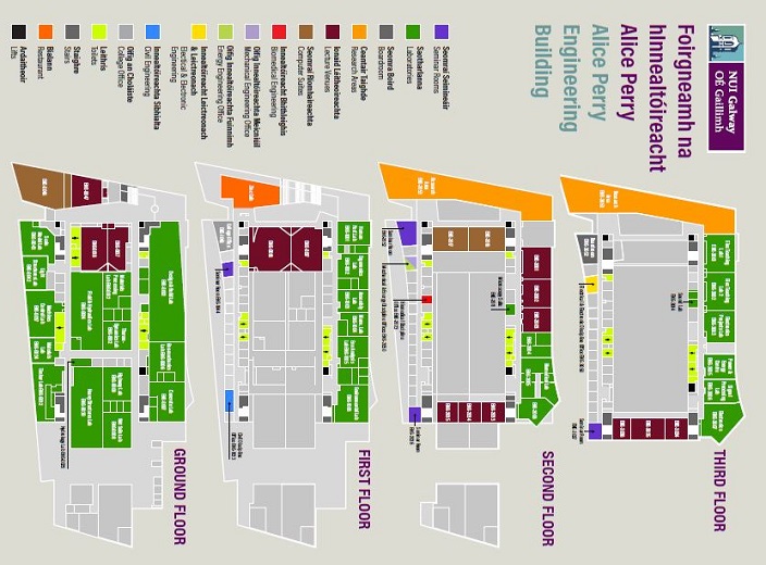 Alice Perry Engineering Building Map